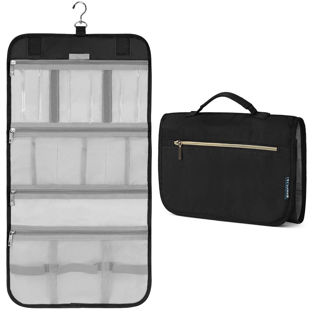 Hanging Toiletry Bag Women Men, Travel Kit Foldable Large Toiletries🌟